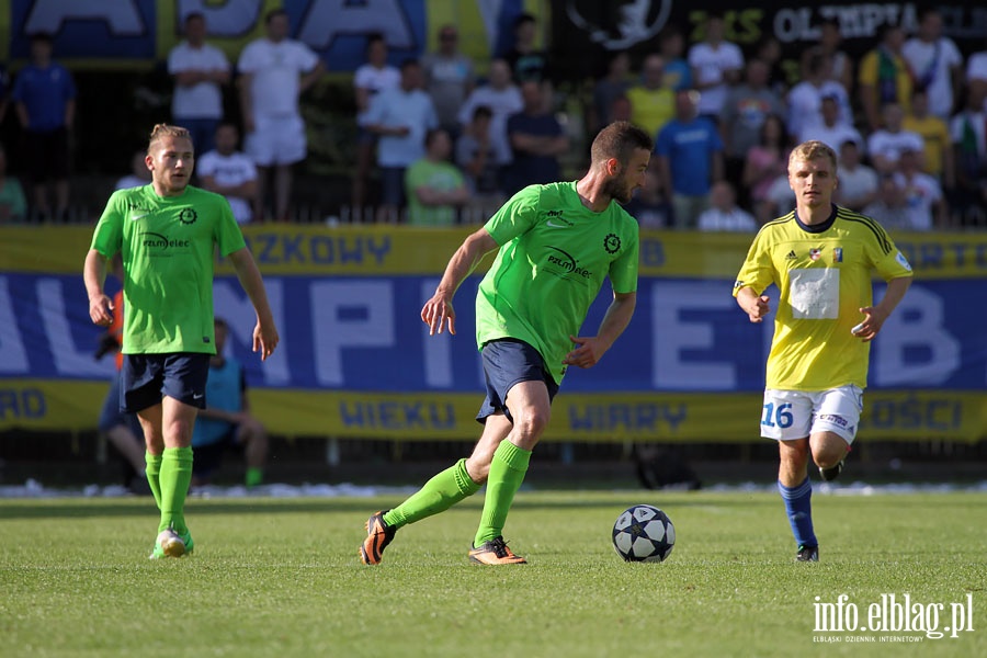 II liga: Olimpia Elblg - Stal Mielec 2:2, fot. 34