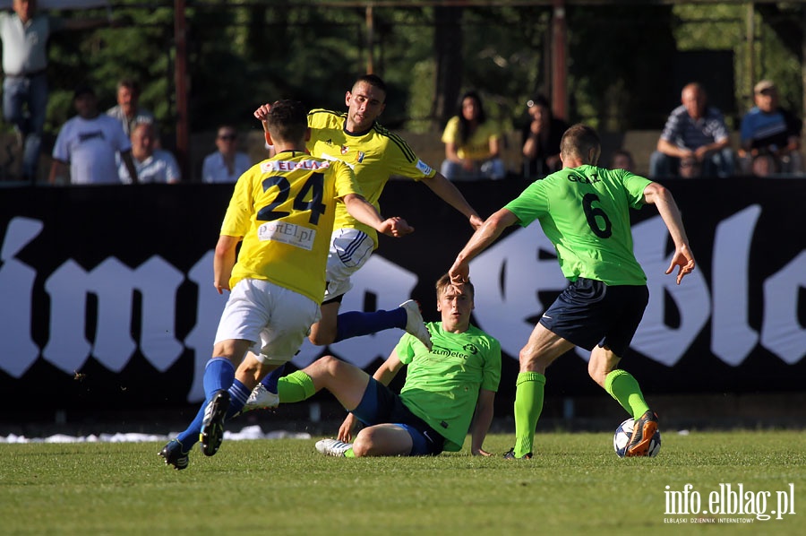 II liga: Olimpia Elblg - Stal Mielec 2:2, fot. 39