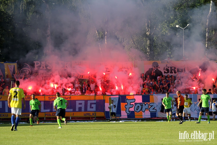 II liga: Olimpia Elblg - Stal Mielec 2:2, fot. 46