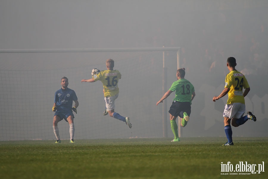 II liga: Olimpia Elblg - Stal Mielec 2:2, fot. 54