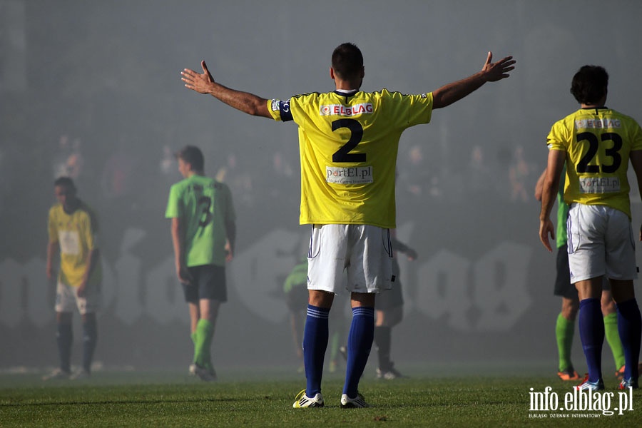 II liga: Olimpia Elblg - Stal Mielec 2:2, fot. 57