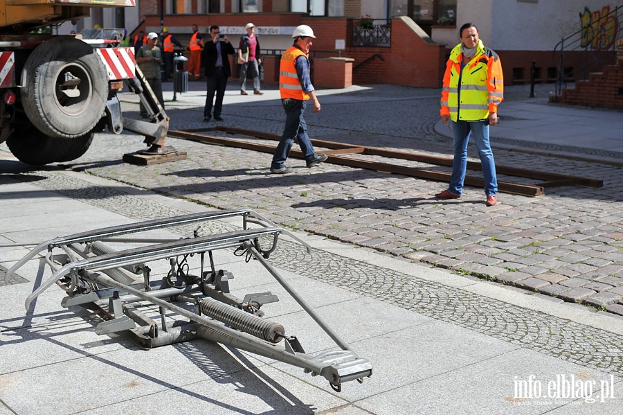 Pod Bram Targow ponownie stan zabytkowy tramwaj, fot. 12