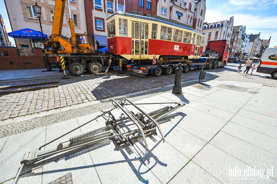 Pod Bram Targow ponownie stan zabytkowy tramwaj, fot. 13