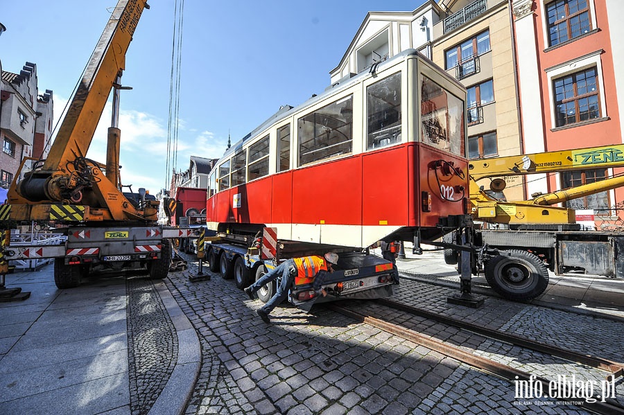 Pod Bram Targow ponownie stan zabytkowy tramwaj, fot. 18