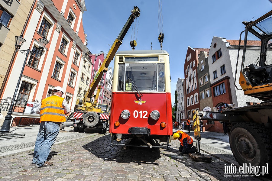 Pod Bram Targow ponownie stan zabytkowy tramwaj, fot. 26