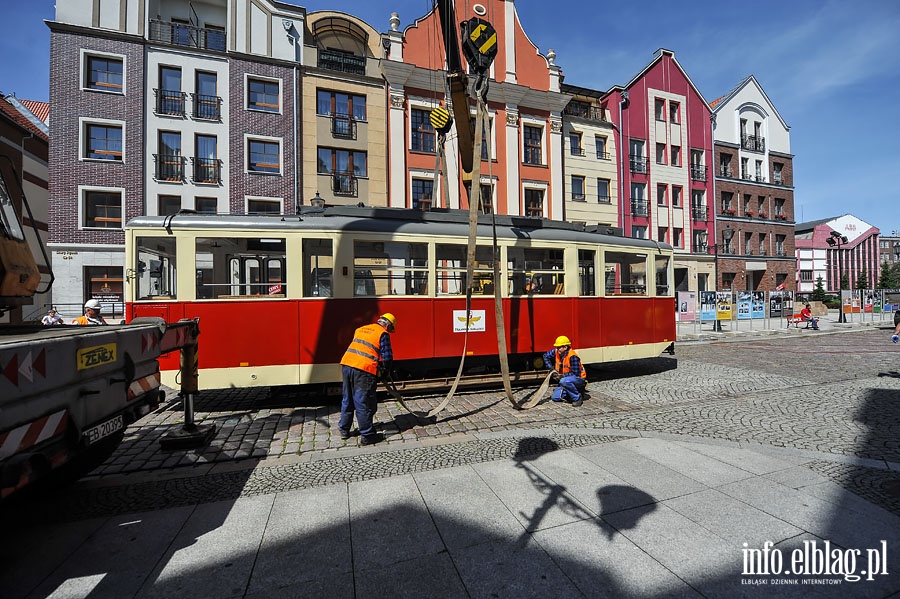 Pod Bram Targow ponownie stan zabytkowy tramwaj, fot. 30