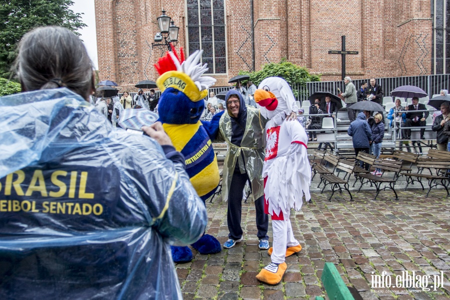 Prezentacja druyn Mistrzostw wiata w siatkwce na siedzco - Elblg 2014, fot. 4