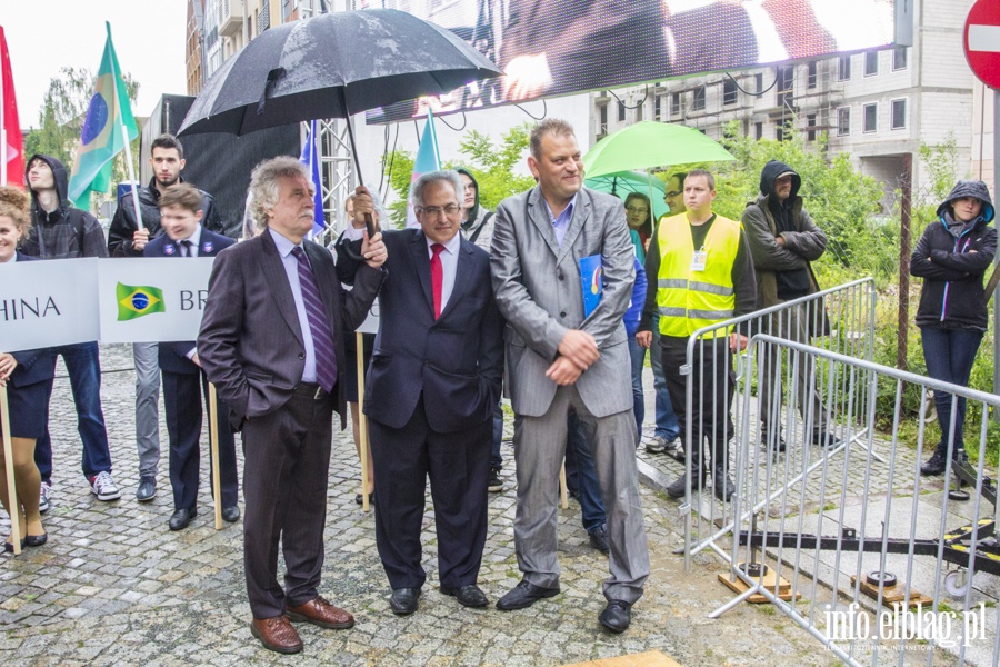 Prezentacja druyn Mistrzostw wiata w siatkwce na siedzco - Elblg 2014, fot. 25