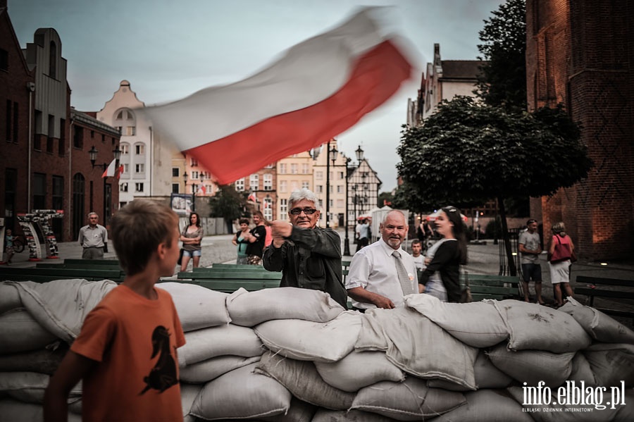 Barykada powstacza na Starwce, fot. 28