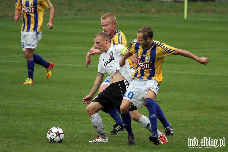 Olimpia Elblg - Znicz Biaa Piska, fot. 11