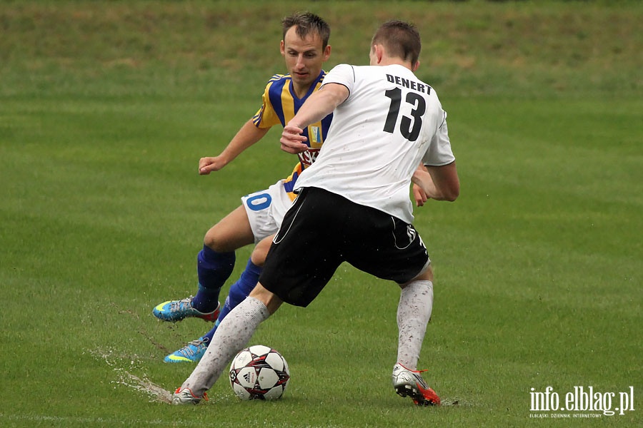 Olimpia Elblg - Znicz Biaa Piska, fot. 12