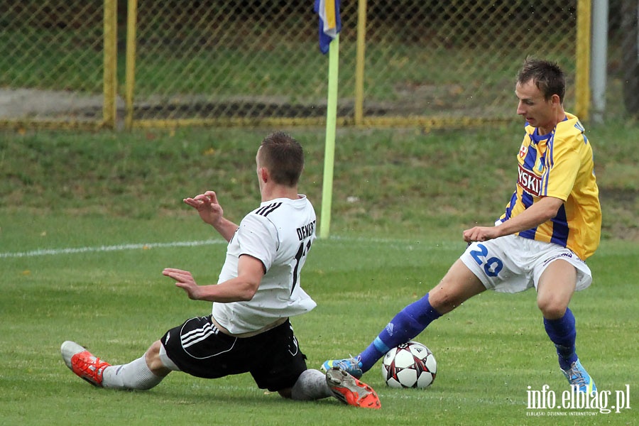 Olimpia Elblg - Znicz Biaa Piska, fot. 16