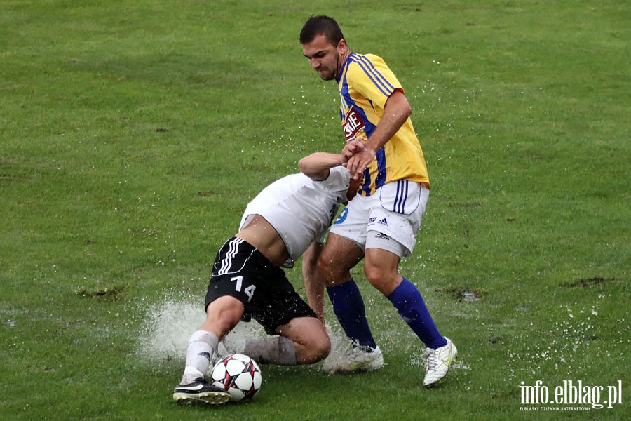 Olimpia Elblg - Znicz Biaa Piska, fot. 19