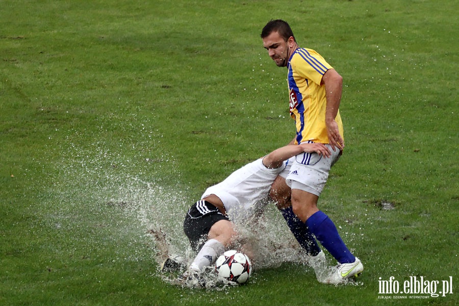 Olimpia Elblg - Znicz Biaa Piska, fot. 20