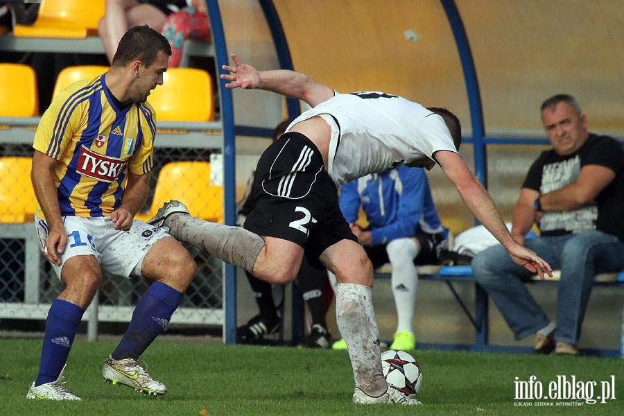 Olimpia Elblg - Znicz Biaa Piska, fot. 25