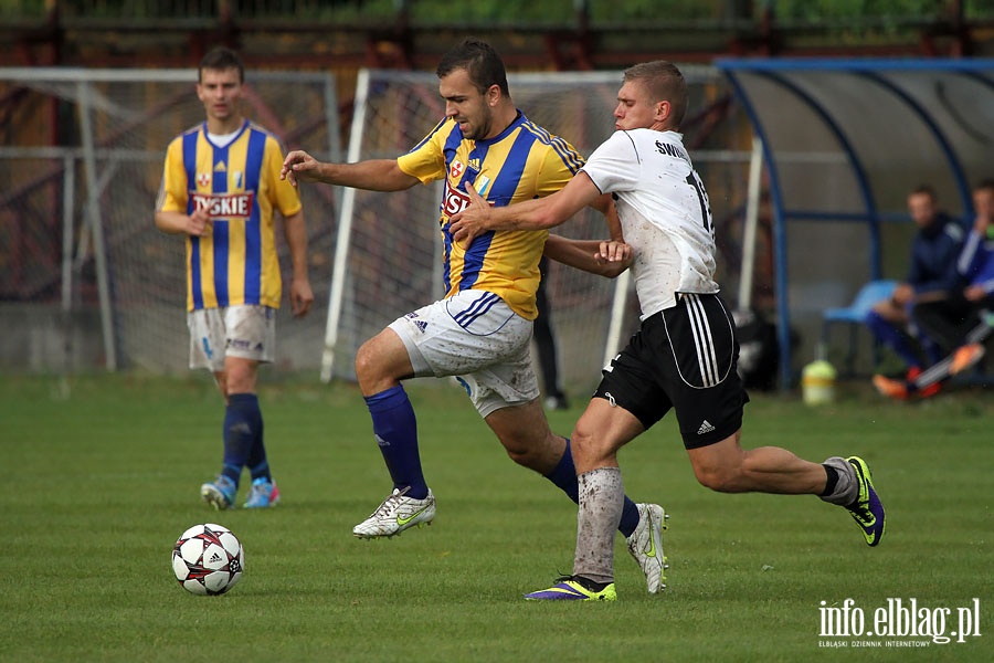 Olimpia Elblg - Znicz Biaa Piska, fot. 30