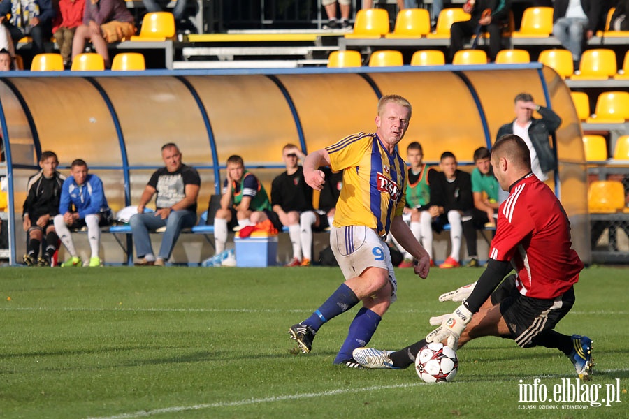 Olimpia Elblg - Znicz Biaa Piska, fot. 38