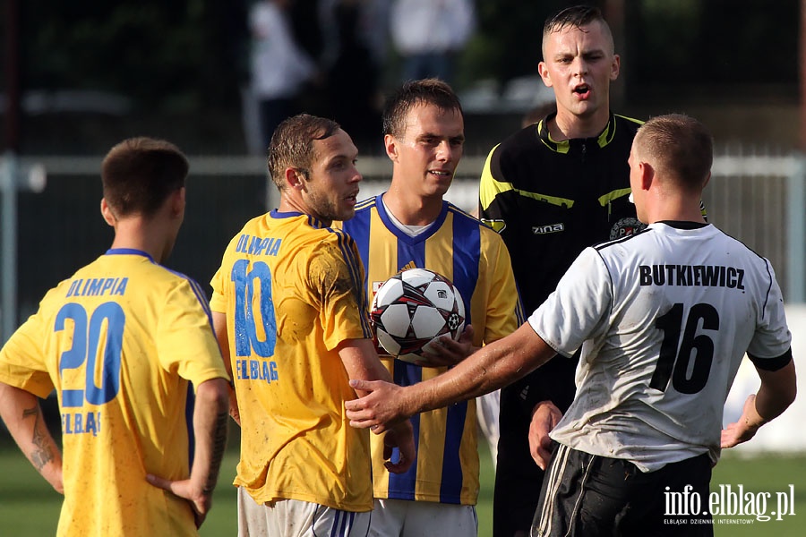 Olimpia Elblg - Znicz Biaa Piska, fot. 42