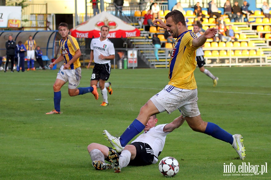 Olimpia Elblg - Znicz Biaa Piska, fot. 54