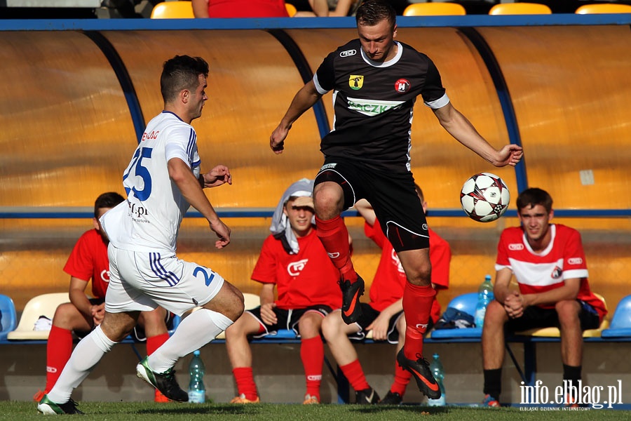 Olimpia Elblg - Huragan Morg 0:1 (0:0), fot. 2