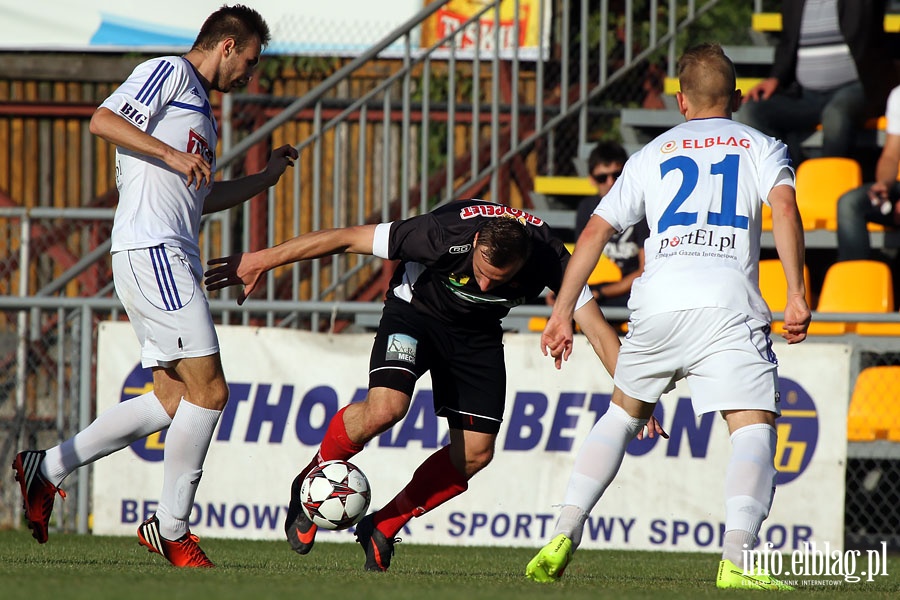 Olimpia Elblg - Huragan Morg 0:1 (0:0), fot. 5