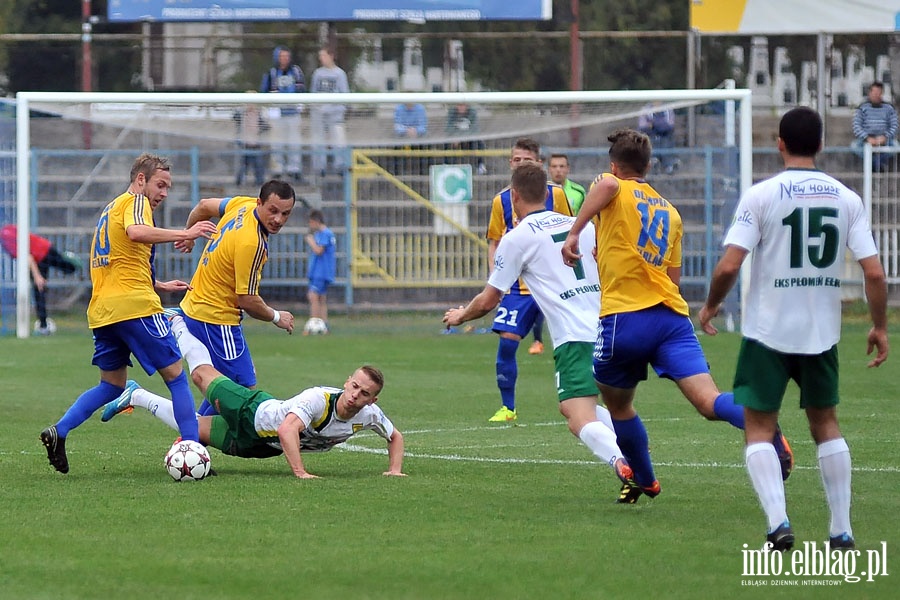 Olimpia Elblg - Pomie Ek  4:1 (0:1), fot. 8