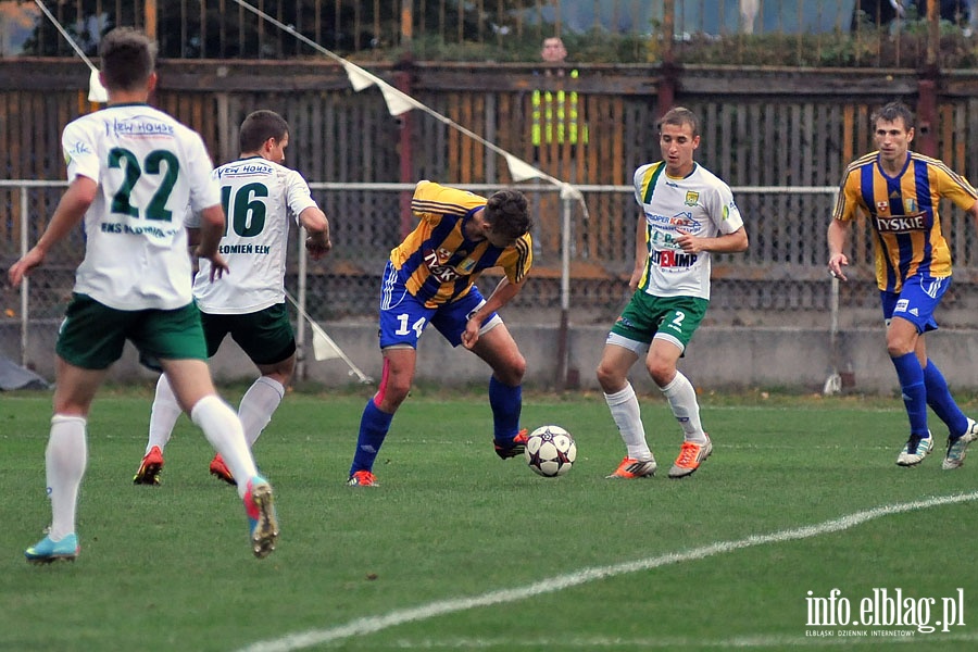 Olimpia Elblg - Pomie Ek  4:1 (0:1), fot. 14