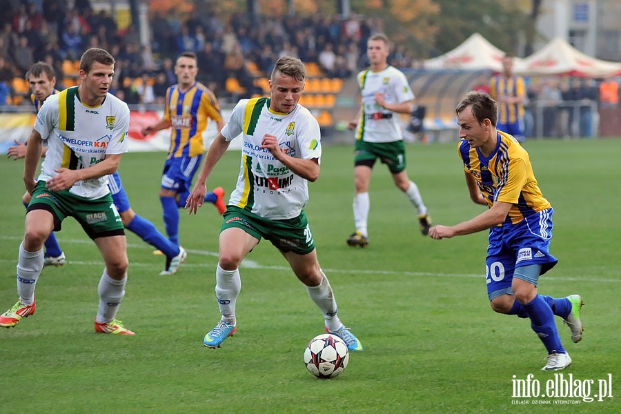 Olimpia Elblg - Pomie Ek  4:1 (0:1), fot. 24