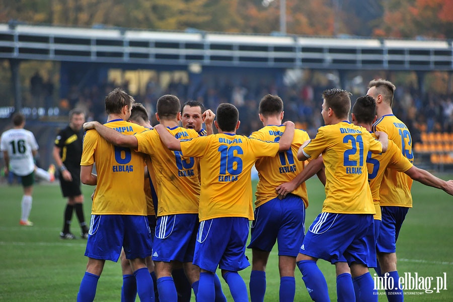 Olimpia Elblg - Pomie Ek  4:1 (0:1), fot. 27