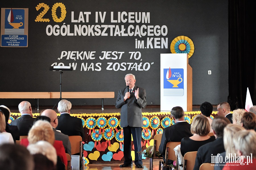 Obchody 20-lecia istnienia IV Liceum Oglnoksztaccego Elblgu, fot. 15