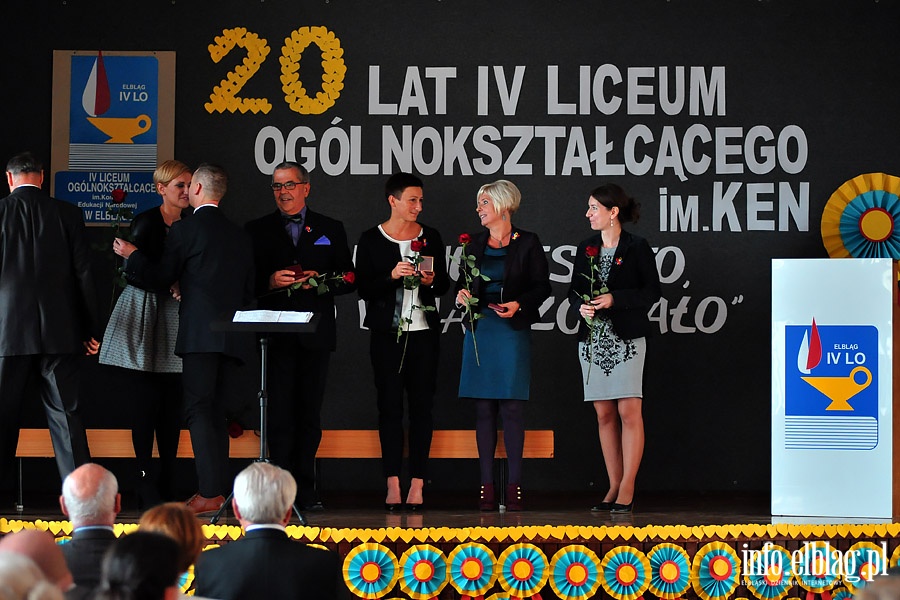 Obchody 20-lecia istnienia IV Liceum Oglnoksztaccego Elblgu, fot. 72