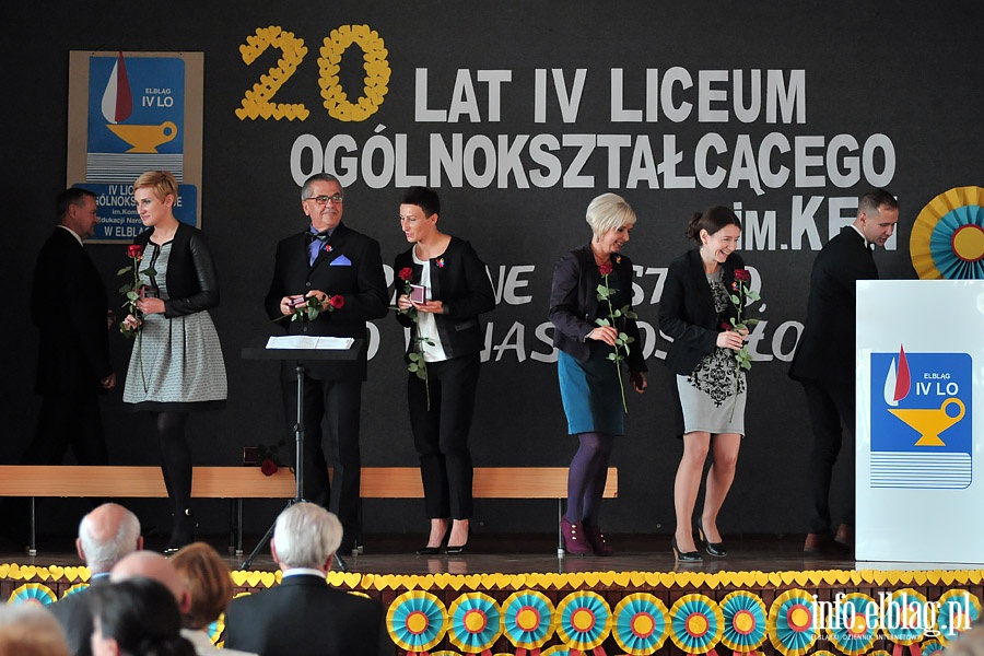 Obchody 20-lecia istnienia IV Liceum Oglnoksztaccego Elblgu, fot. 73