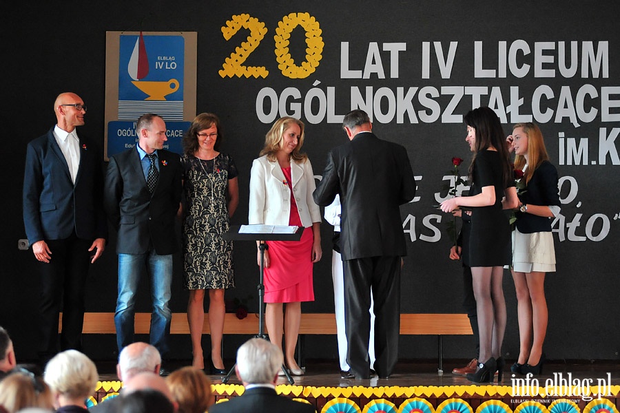 Obchody 20-lecia istnienia IV Liceum Oglnoksztaccego Elblgu, fot. 74