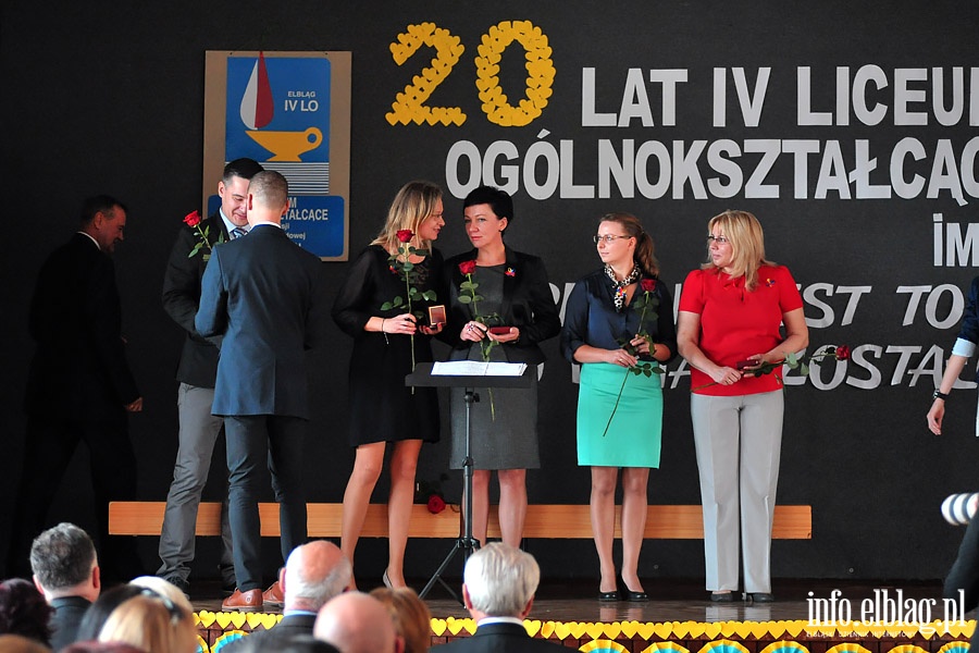 Obchody 20-lecia istnienia IV Liceum Oglnoksztaccego Elblgu, fot. 76