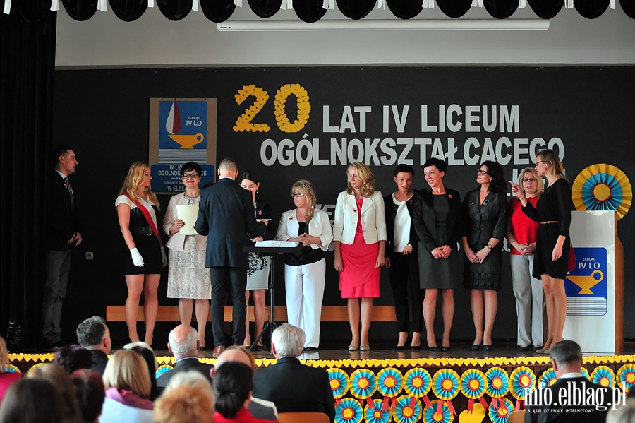 Obchody 20-lecia istnienia IV Liceum Oglnoksztaccego Elblgu, fot. 77