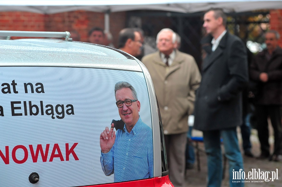 Jerzy Wenderlich , Janusz Nowak i Wadysaw Makut na spotkaniu SLD w Elblgu, fot. 20