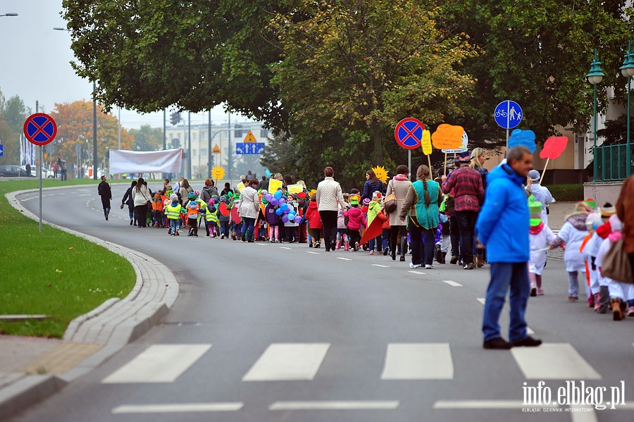 Manifestacja szkolna przeciw marnowaniu produktw spoywczych, fot. 47