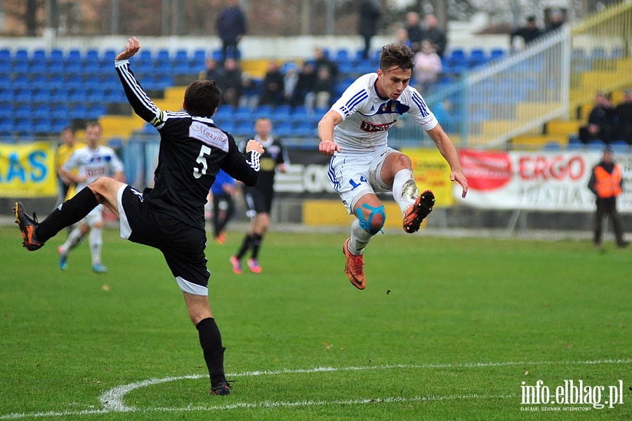 OLIMPIA ELBLG - OLIMPIA ZAMBRW  1:0 (0:0), fot. 29