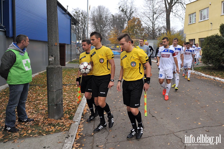 OLIMPIA ELBLG - OLIMPIA ZAMBRW  1:0 (0:0), fot. 35