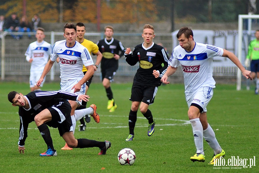 OLIMPIA ELBLG - OLIMPIA ZAMBRW  1:0 (0:0), fot. 42