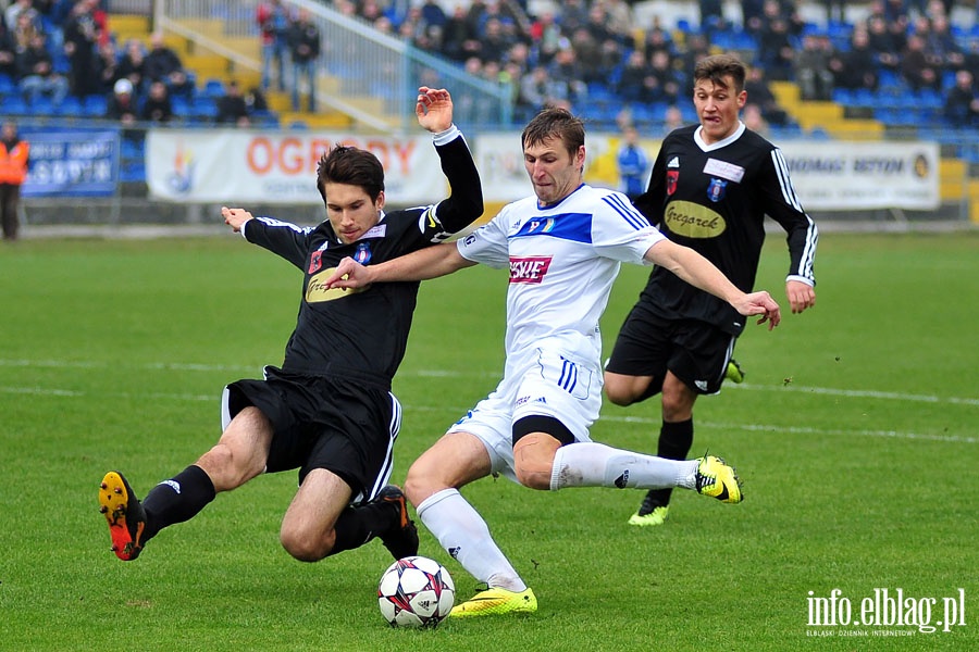 OLIMPIA ELBLG - OLIMPIA ZAMBRW  1:0 (0:0), fot. 43