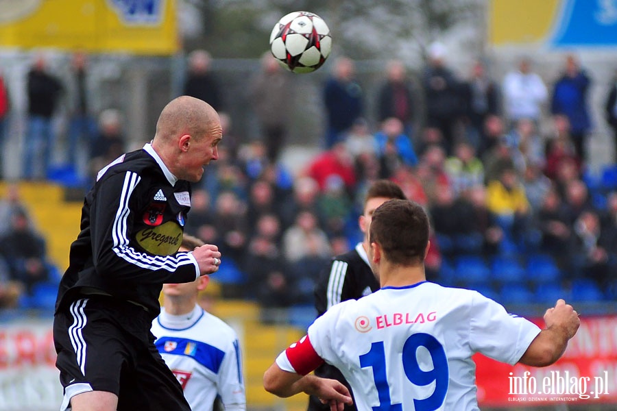 OLIMPIA ELBLG - OLIMPIA ZAMBRW  1:0 (0:0), fot. 46