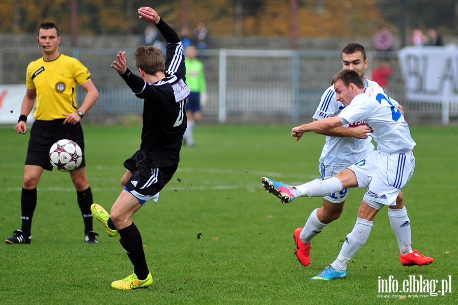 OLIMPIA ELBLG - OLIMPIA ZAMBRW  1:0 (0:0), fot. 56