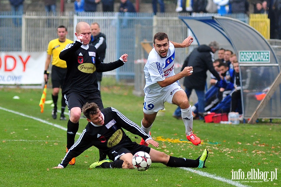 OLIMPIA ELBLG - OLIMPIA ZAMBRW  1:0 (0:0), fot. 63