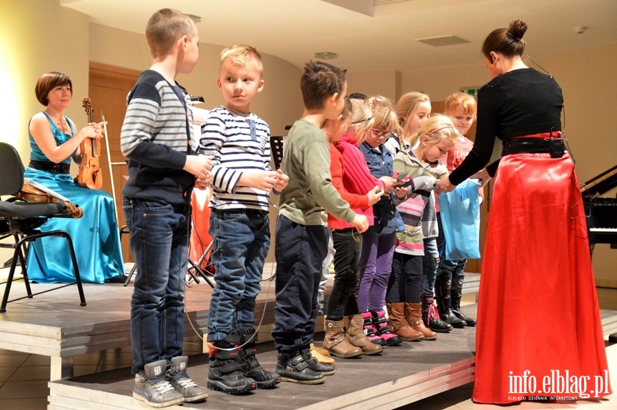 Edukacja muzyczna z kwartetem AGITATO Elblskiej Orkiestry Kameralnej, fot. 11