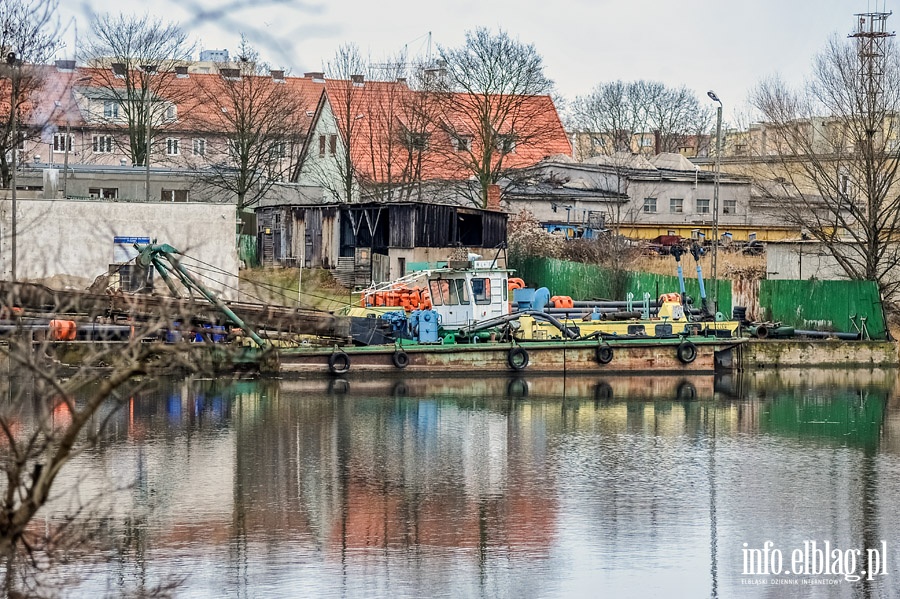 Elblski port przeadunkowy-grudzie 2014, fot. 2