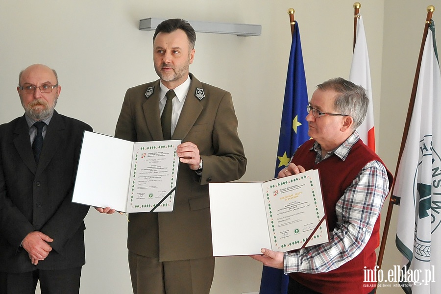 Zoty i srebrny certyfikat zielonego Punktu Kontrolnego nadany mapom Baantarnii, fot. 21