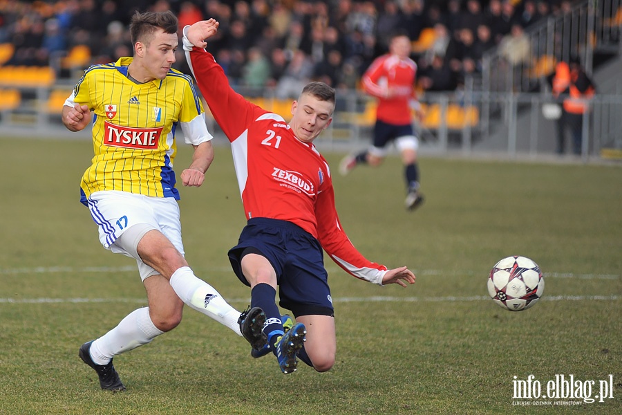 Olimpia Elblg - Warmia Grajewo 3:0 (0:0), fot. 17