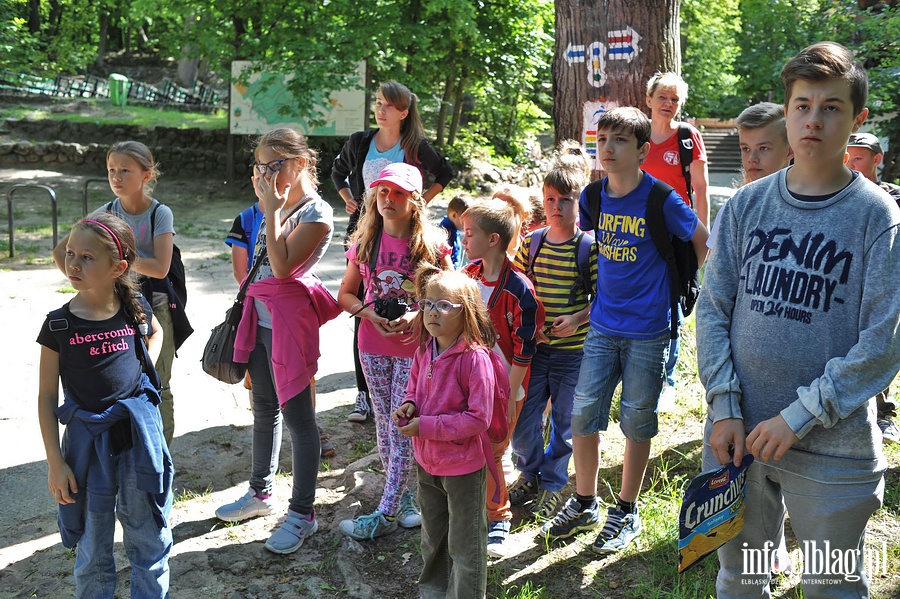 "Poszukiwania baanta w Baantarni",  wycieczka najmodszych z PTTK , fot. 9