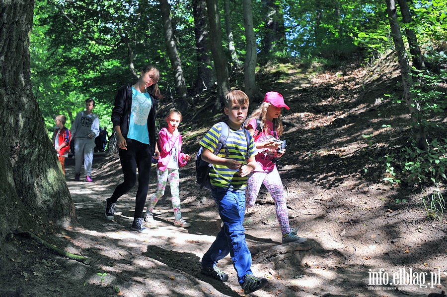 "Poszukiwania baanta w Baantarni",  wycieczka najmodszych z PTTK , fot. 13